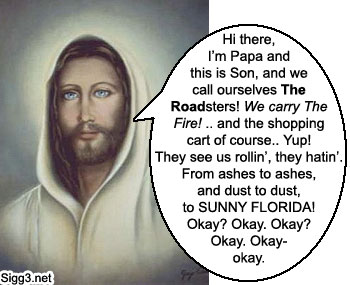 The Road, as interpreted by Jesus